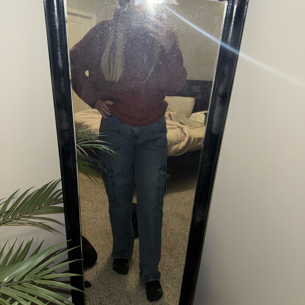 Blank NYC Sky Blue Elastic Denim Pants